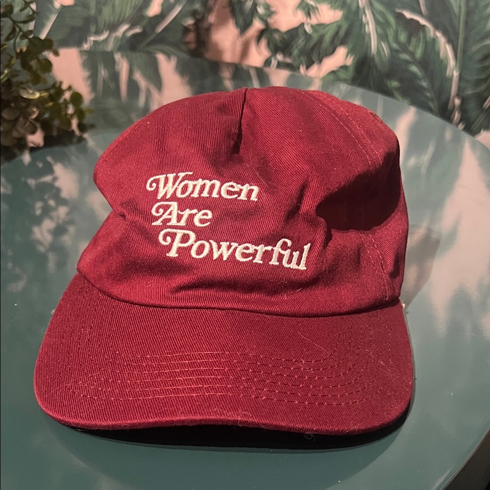 Women's Burgundy Empowerment Cap